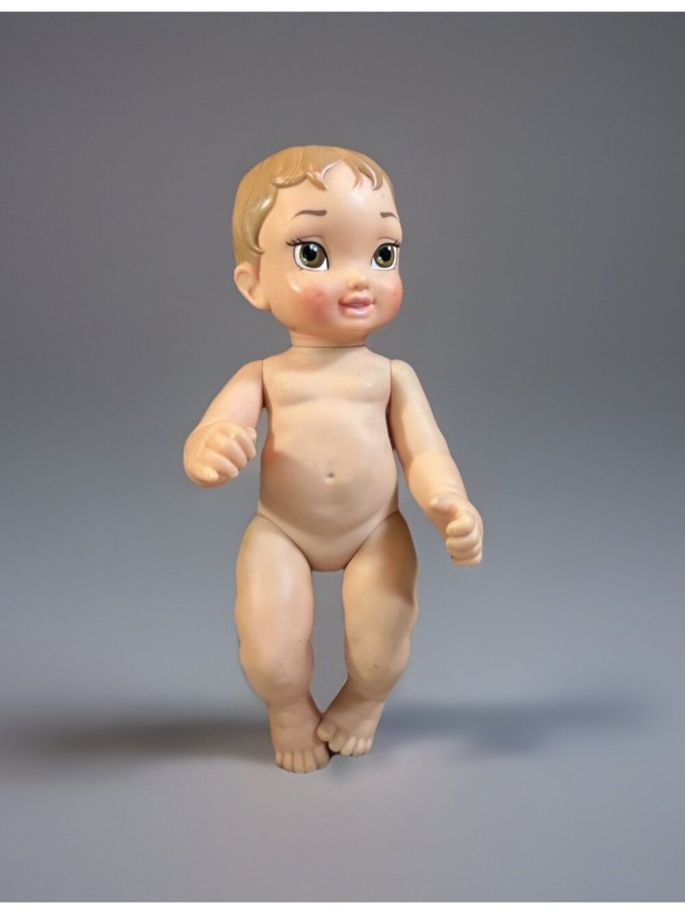 Disney Baby 12” Doll Nude, Movable Arms And Legs, Stationary Eyes